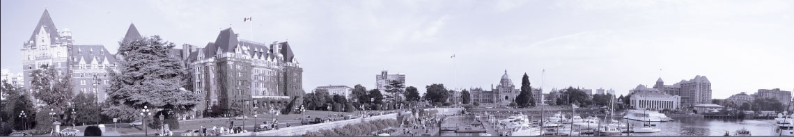 View of the Inner Harbour, Victoria BC.